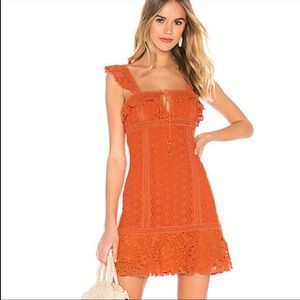 Free people cross my heart mini dress